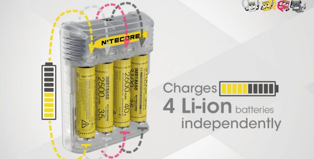 Nitecore Q4 Charger Review – Spinfuel VAPE