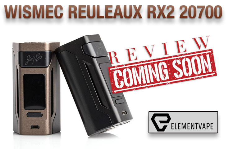 Wismec Reuleaux RX2 230W Dual-21700 Mod Kit Preview