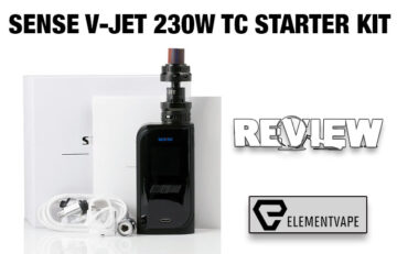 The Sense V-Jet 230W Kit Review – Spinfuel VAPE