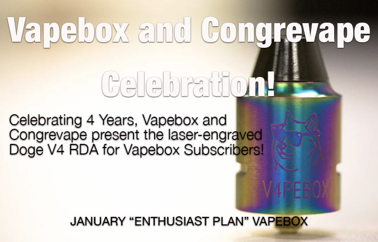 Vapebox & Congrevape Doge V4 Special Celebration