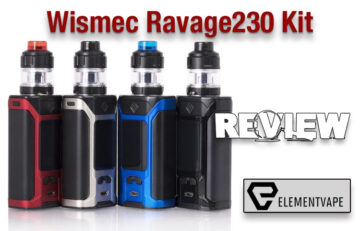 Wismec Ravage230 Mod Kit Review – Spinfuel VAPE