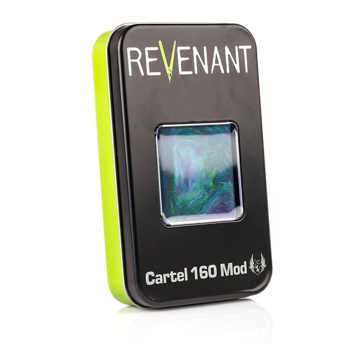 Revenant Vape Cartel BLAQ 160W Box Mod Review – Spinfuel VAPE