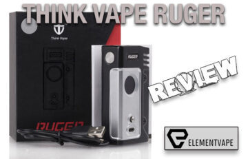 Think Vape Ruger 230W TC Box Mod Review - Spinfuel VAPE