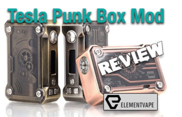 Tesla Punk 220W Steampunk Box Mod Review - Spinfuel VAPE