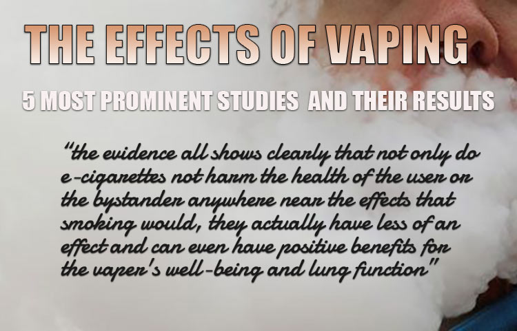 5 Most Prominent Studies About The Effects Of Vaping And Their Results