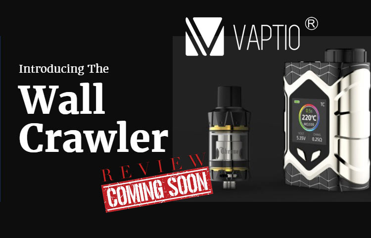 The Spider-Man Styled Vaptio Wall Crawler Mod Kit Preview