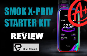 SMOK X-PRIV 225W TC Starter Kit Review - SPINFUEL VAPE