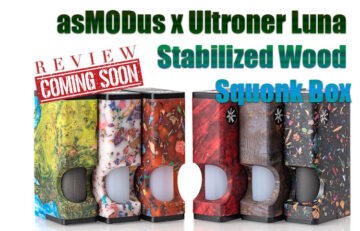 asMODus x Ultroner Luna Stabilized Wood Squonk Box Preview