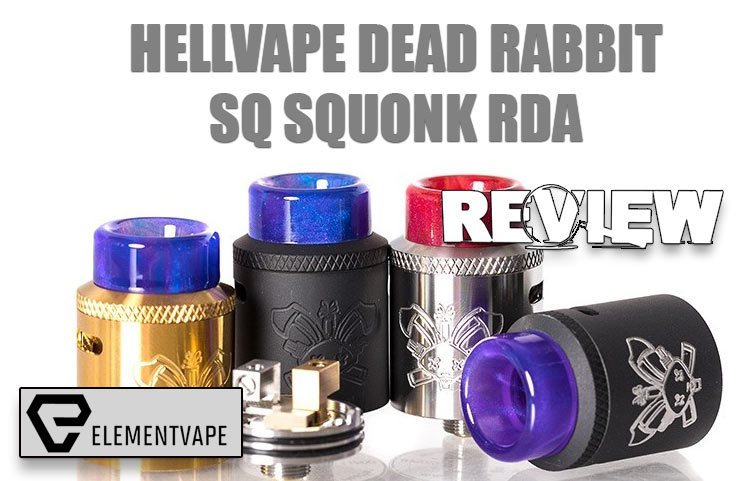 The Hellvape Dead Rabbit SQ Squonk RDA Review - Spinfuel VAPE