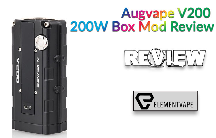Augvape V200 200W Box Mod Review