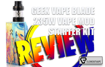 Geek Vape Blade 235W Vape Mod Kit Review BY SPINFUEL VAPE