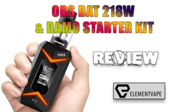 OBS Bat 218W Mod and DAMO Tank Kit Review
