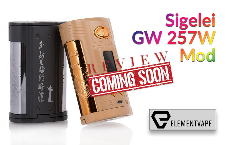The Historically Inspired Sigelei GW 257W Mod Preview