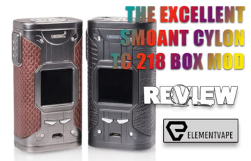 Smoant Cylon TC 218 Box Mod Review – SPINFUEL VAPE