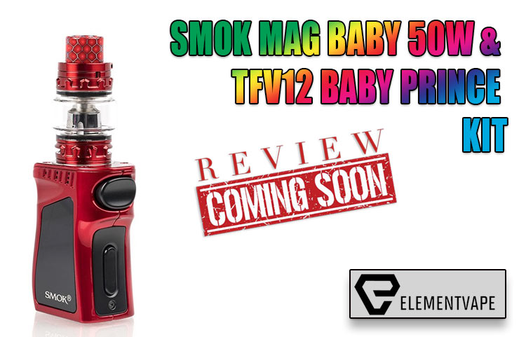 SMOK MAG BABY 50W & TFV12 Baby Prince Kit Preview by Spinfuel VAPE