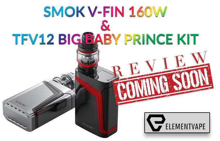 SMOK V-FIN 160W & TFV12 Big Baby Prince Kit Preview