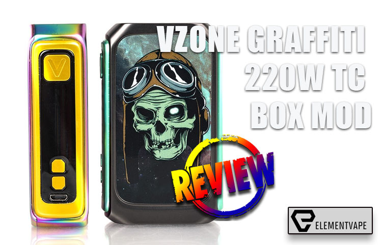 VZONE GRAFFITI 220W TC Box Mod Review