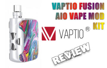 Vaptio Fusion AIO Vape Mod Kit Review Spinfuel VAPE