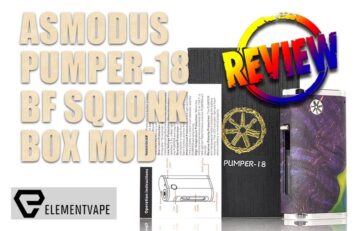asMODus Pumper-18 BF Squonk Box Mod Review