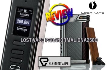 Lost Vape Paranormal DNA250C Box Mod Review