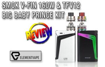 SMOK V-FIN 160W & TFV12 Big Baby Prince Kit Review