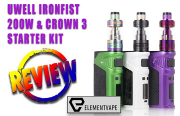 Uwell Ironfist 200W Mod Kit Review by Spinfuel VAPE