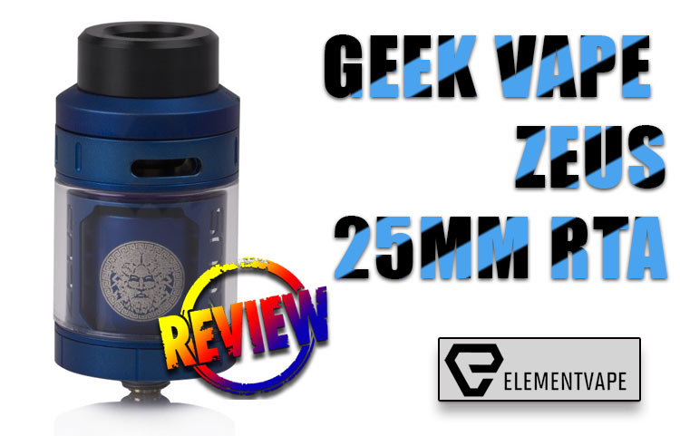 ZEUS 25MM RTA By Geek Vape A Review