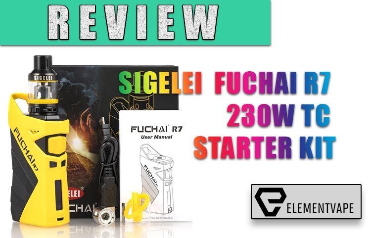 Sigelei Fuchai R7 230W TC Box Mod Review