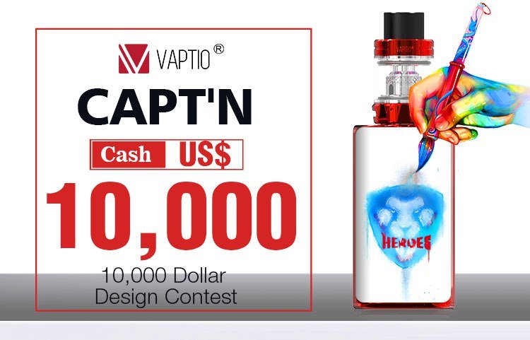 Vaptio Design Contest Opens Today!