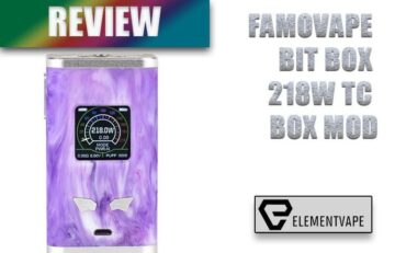Famovape Bit Box 218W Mod Review
