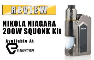 Nikola Niagara 200W Squonk Mod Review