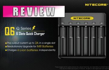 Nitecore Q6 – 6 Slot Battery Charger Review