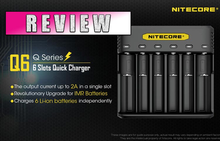 The 6-Slot Nitecore Q6 Cell Charger Review