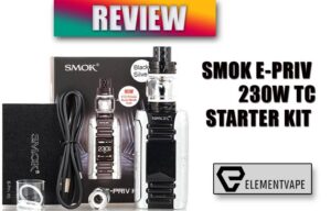 SMOK E-PRIV 230W TC Starter Kit Review