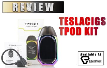 Teslacigs TPOD Pod Mod Review by Spinfuel VAPE