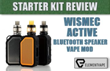 Wismec Active Kit Review Bluetooth-Enabled, Music-Playing Mod