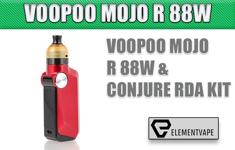 Voopoo Mojo R 88W Mod & CONJURE RDA Kit Review
