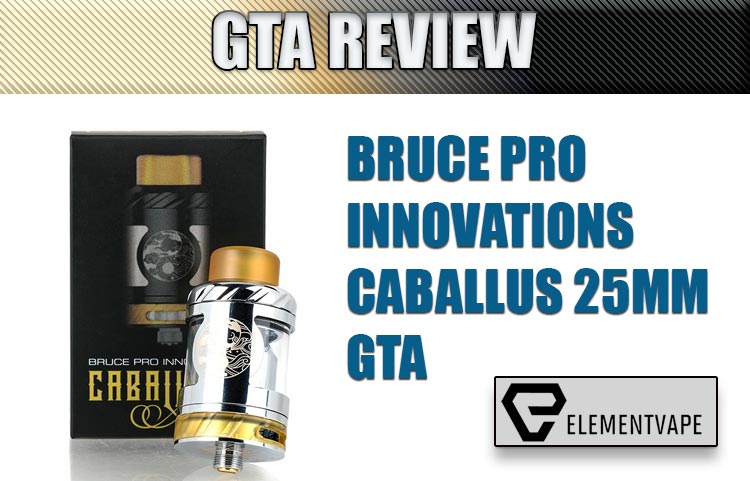 Bruce Pro Caballus 25mm GTA Review by Spinfuel VAPE