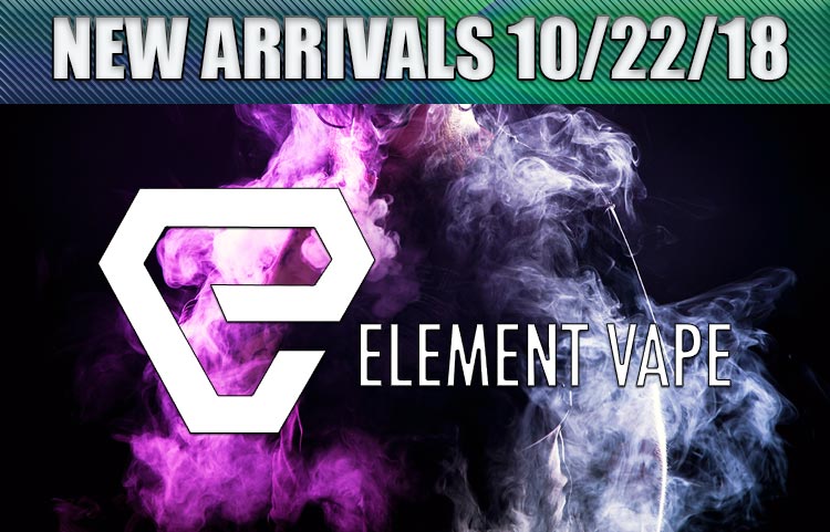 New Arrivals at Element Vape This Week