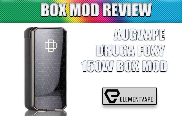 Augvape Druga Foxy Box Mod Review by Spinfuel VAPE
