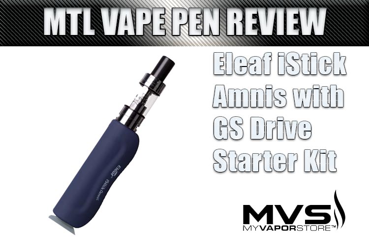 Eleaf iStick Amnis MTL Kit Review by Spinfuel VAPE