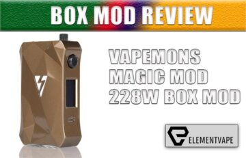 Vapemons Magic Mod 228W Box Mod Review