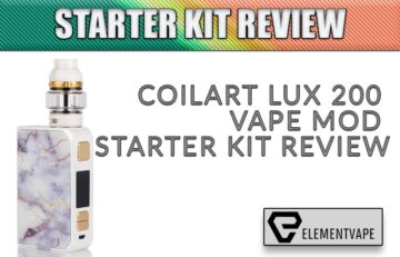 CoilART LUX 200 Vape Mod Kit Review