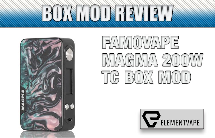 FAMOVAPE MAGMA 200W TC BOX MOD