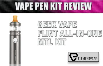 GeekVape FLINT AIO MTL Starter Kit Review