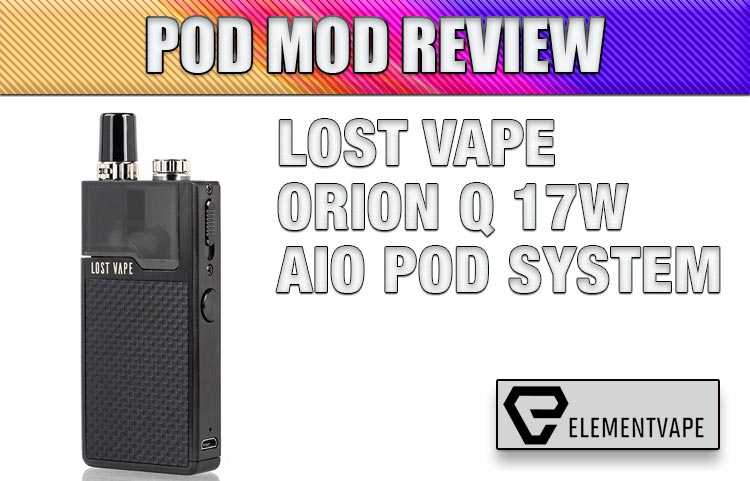 Lost Vape Orion Quest Pod Mod Kit Review