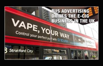 Bus Advertising Drives the e-Cig Business in the UK