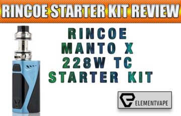 Rincoe Manto X 228W Mod Review