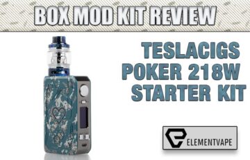 Teslacigs Poker 218W Mod Kit Review