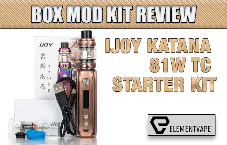 iJOY Katana 81W TC Starter Kit Review